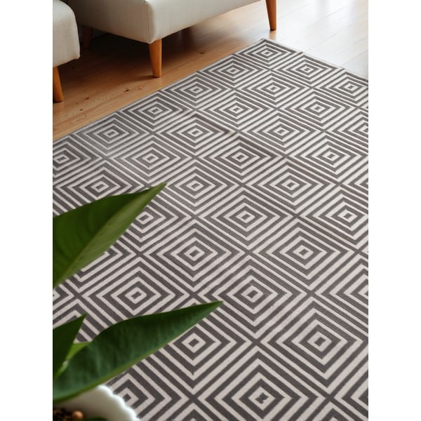 Sivý koberec 160x235 cm Perles Tourmaline – Elle Decoration-image-3