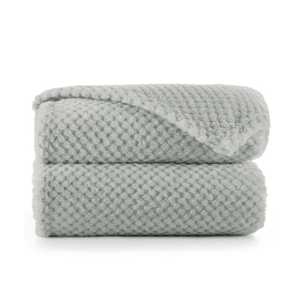 Sivý pléd z mikrovlákna DecoKing Henry, 200 × 150 cm-image-2