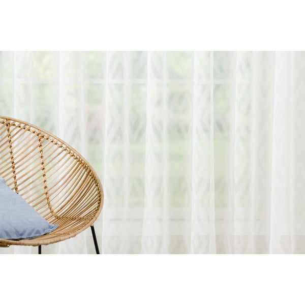 Krémovobiela záclona 400x260 cm Estrella – Mendola Fabrics