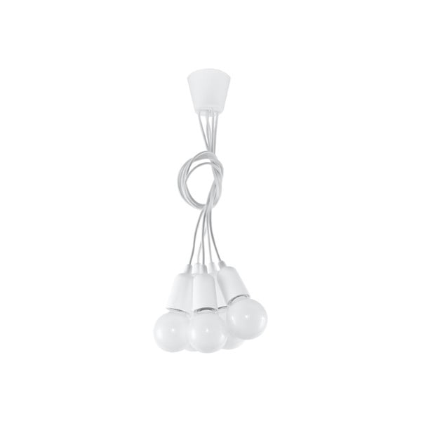 Biele závesné svietidlo ø 25 cm Rene – Nice Lamps