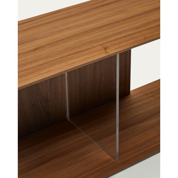 Hnedý modulárny policový systém v dekore orecha 4 ks 168x76 cm Litto – Kave Home-image-1