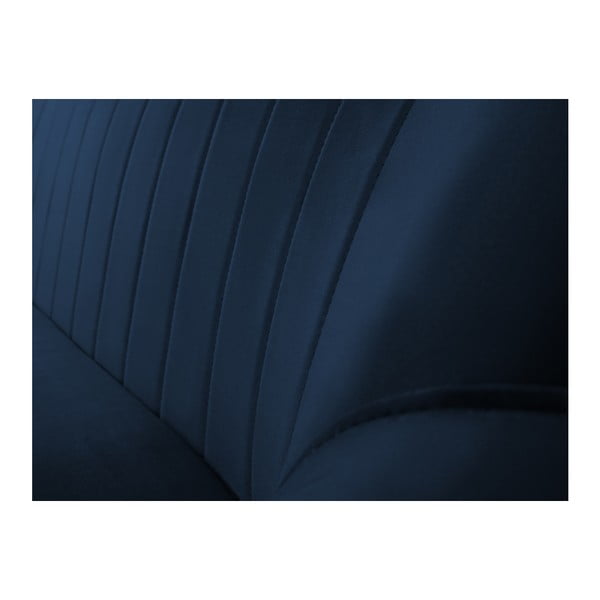 Tmavomodrá trojmiestna pohovka Mazzini Sofas Benito-image-1