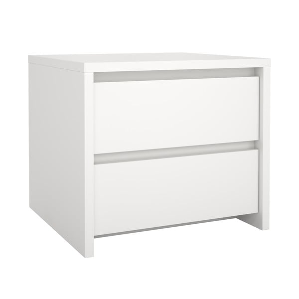 Biely nočný stolík Next – Tvilum