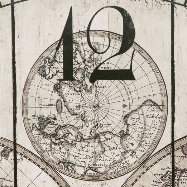 Nástenné hodiny Global, 58 cm-image-1
