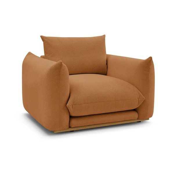 Oranžové kreslo Ernest – Bobochic Paris