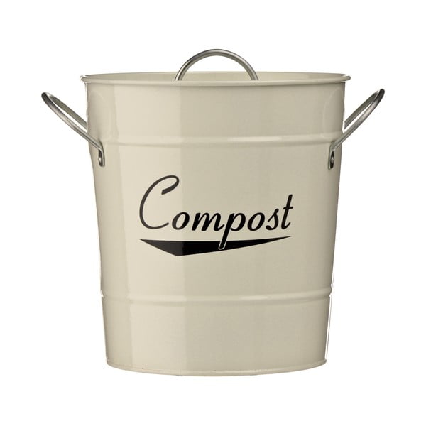 Krémová nádoba na kompostovateľný odpad – Premier Housewares