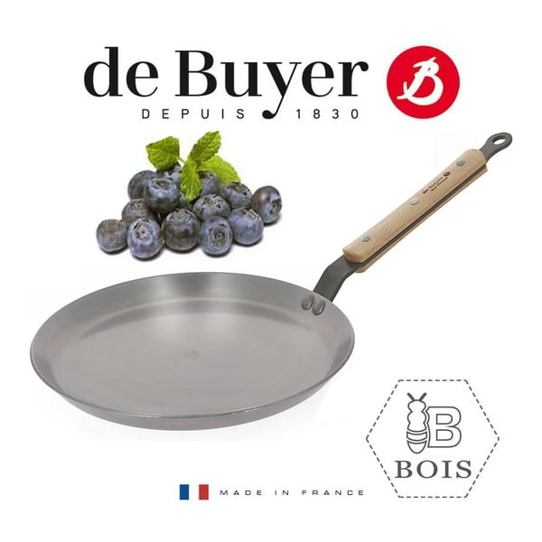 Oceľová panvica na palacinky de Buyer Mineral, ø 24 cm-image-3