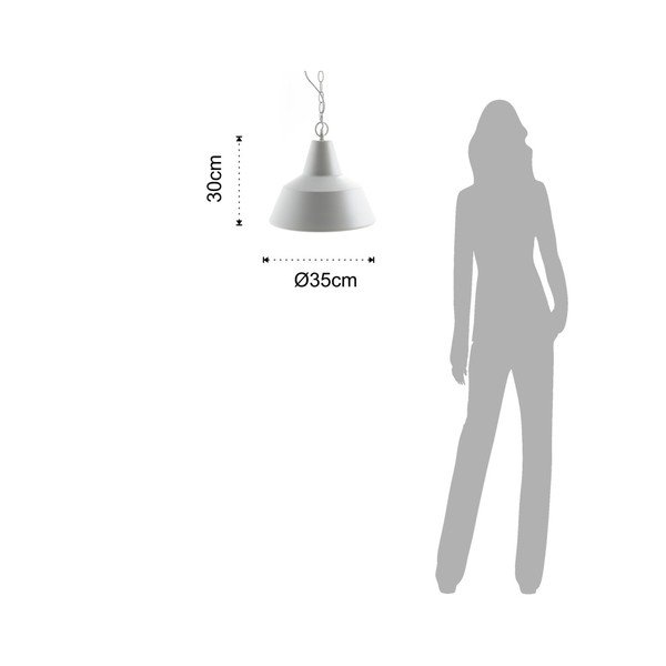 Biele závesné svietidlo Tomasucci Loft-image-1