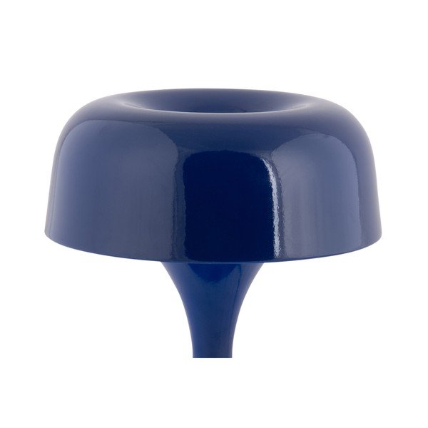 Modrá kovová stolová lampa (výška  20 cm) Moda Retro – Leitmotiv-image-4