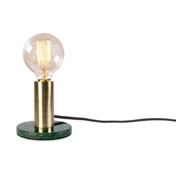 Zelená nízká stolová lampa HF Living Chandelier