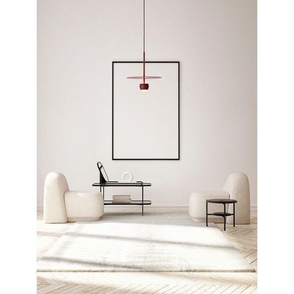 Červené hliníkové LED závesné svietidlo ø 30 cm Edem – Nova Luce-image-1