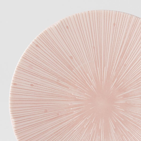 Ružový keramický tanier ø 24 cm ICE PINK - MIJ-image-3