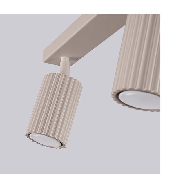 Taupe kovové bodové svietidlo 6,5x30 cm Gleam – Sollux-image-4