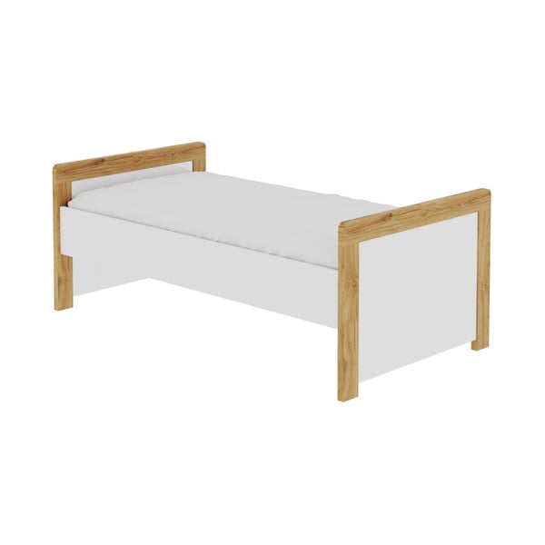 Biela variabilná detská postieľka Pinio Oakie, 70 x 140 cm-image-3
