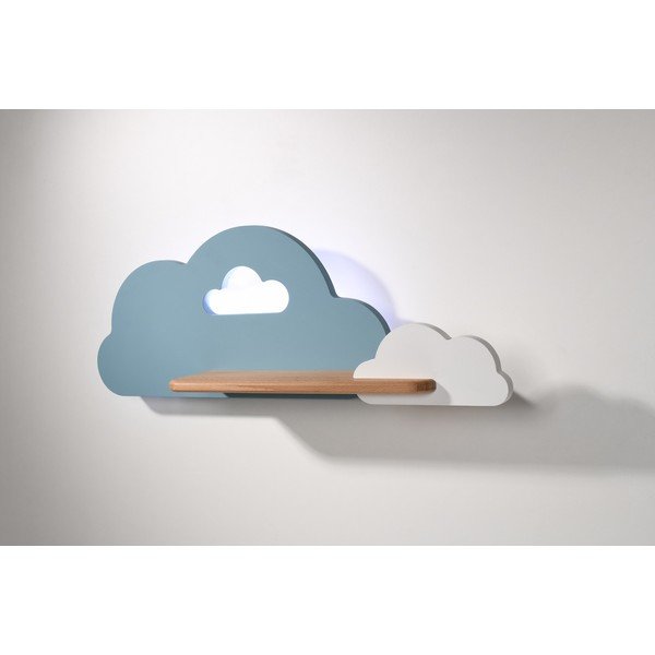 Bielo-modré detské svietidlo Cloud - Candellux Lighting-image-1