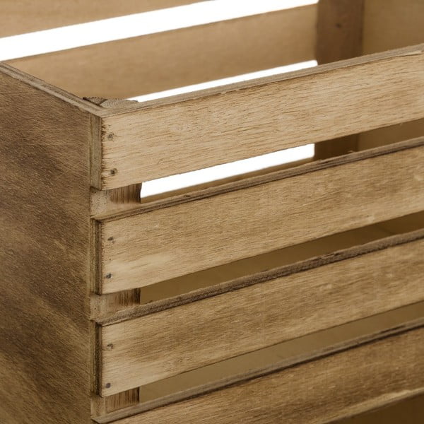 Úložné boxy v prírodnej farbe v súprave 3 ks 31x23x15 cm – Casa Selección-image-2