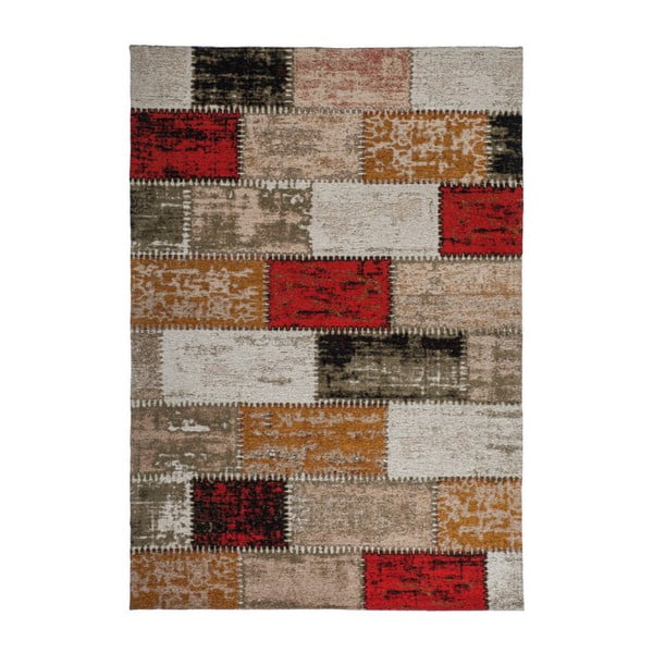 Ručne tkaný koberec Kayoom Sitar 770 Rot Multi, 80 × 150 cm