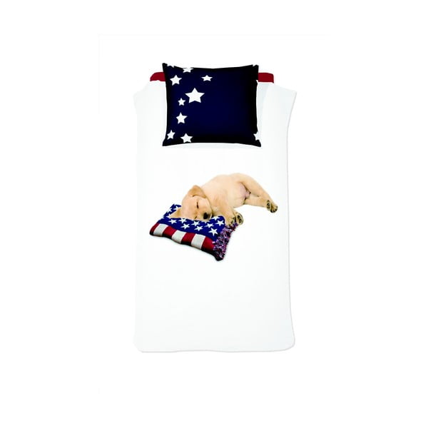 Bavlnené posteľné obliečky Damai Retriever, 200 × 140 cm