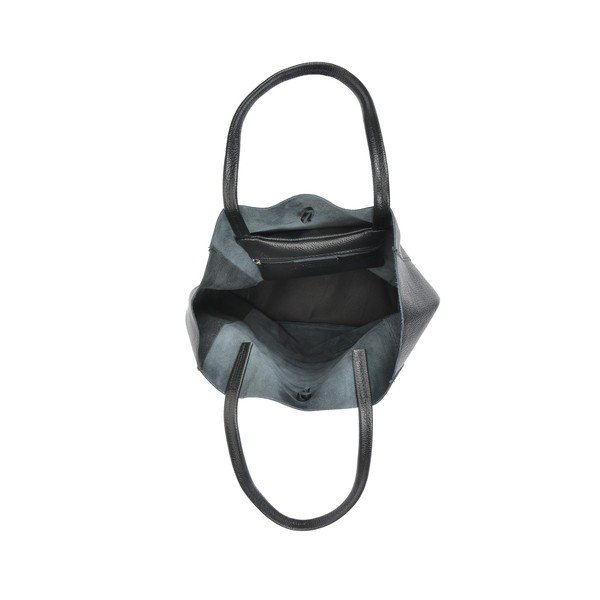 Čierna dámska kožená kabelka Sofia Cardon Shopper-image-4