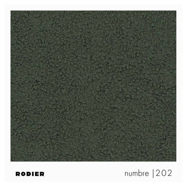 Zelená podnožka z textílie buklé Monce – Rodier-image-3