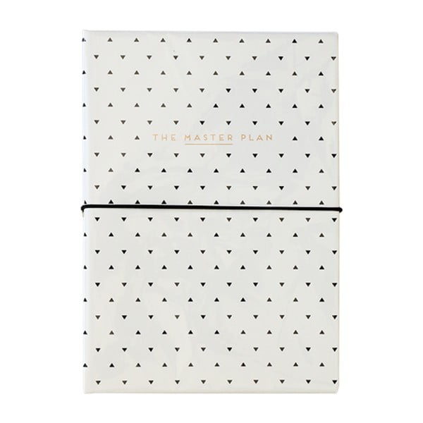Koženkový zápisník s prepiskou Alice Scott by Portico Designs