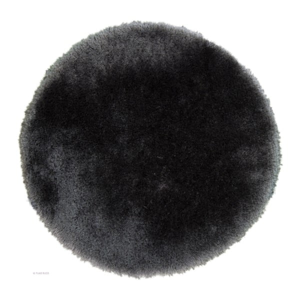 Okrúhly sivý koberec Flair Rugs Pearl, 150 cm