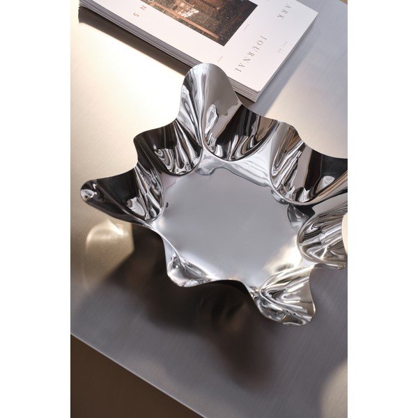Kovová misa v striebornej farbe Dolce – Jotex-image-1
