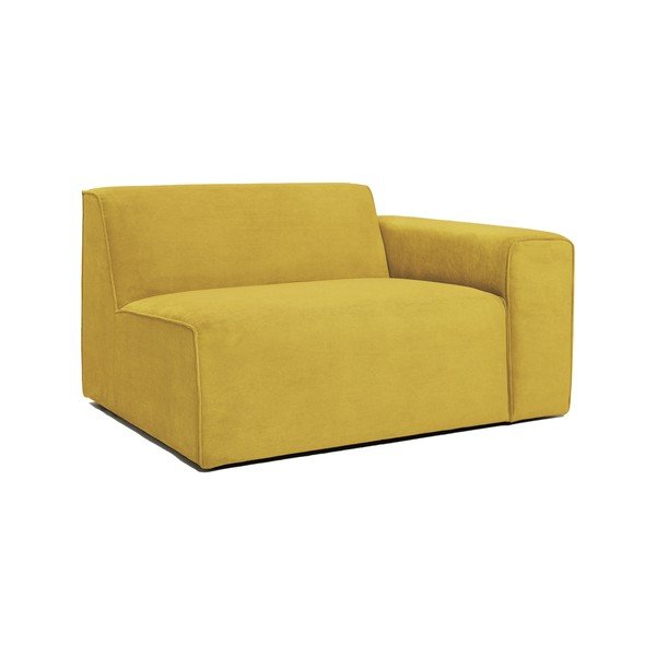 Žltý menčestrový modul pohovky (pravý roh) Sting - Scandic-image-2