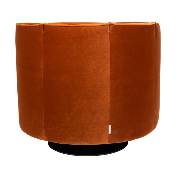 Oranžové kreslo Dutchbone Flower-image-4