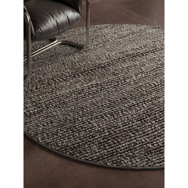 Tmavosivý okrúhly koberec ø 200 cm Wilma – Villeroy&Boch-image-3