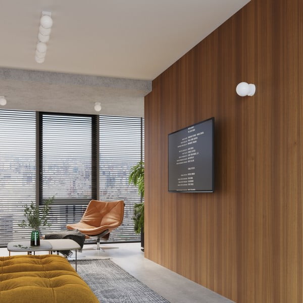 Biele nástenné svietidlo Blaze – Sollux-image-4