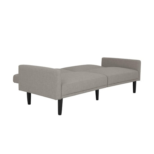 Svetlosivá rozkladacia pohovka 198 cm - Støraa-image-4