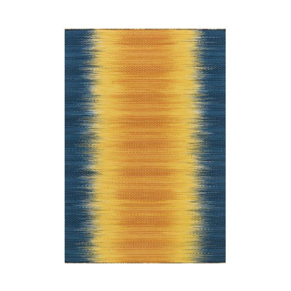 Modro-žltý ručne vyrábaný koberec Arte Espina Sunset 8070, 120 × 180 cm-image-2