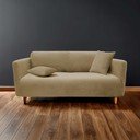 Hnedý 3-miestny napínací poťah na pohovku Sacha – douceur d'intérieur