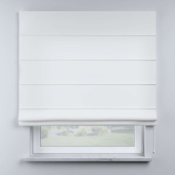 Biela rímska roleta 170x160 cm Happiness - Yellow Tipi-image-3