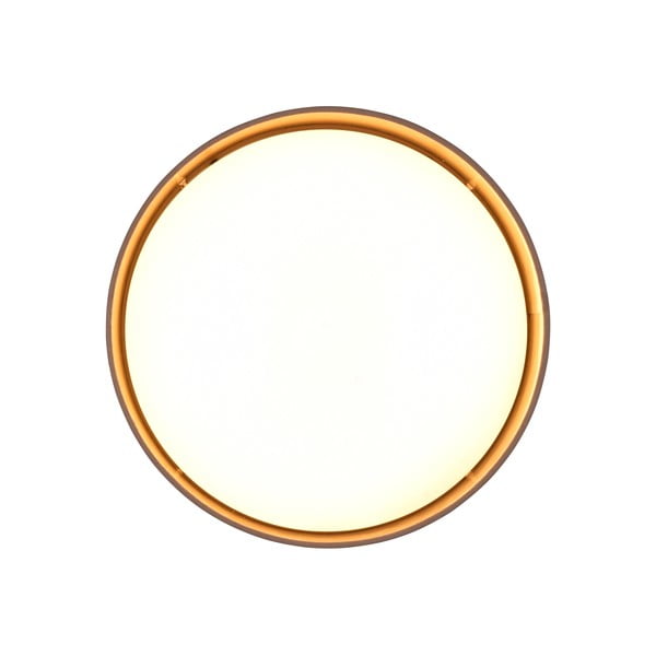 Svetlohnedé LED stropné svietidlo ø 30 cm Locarno – Reality-image-2