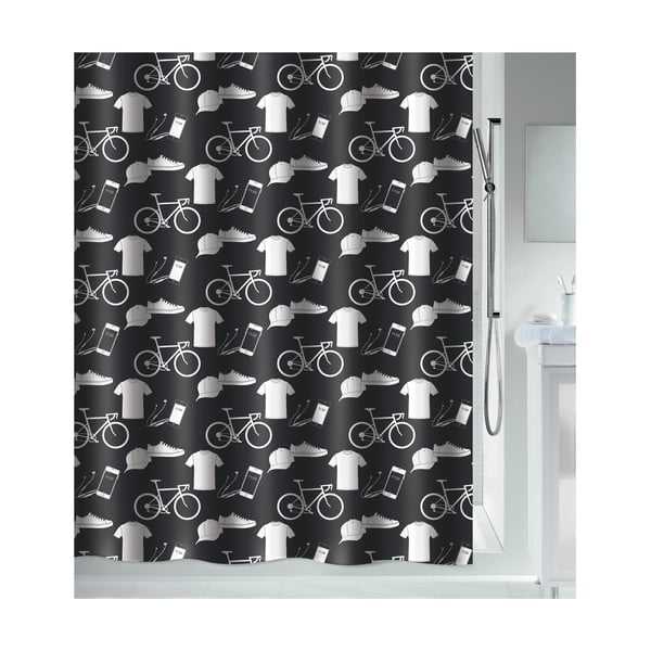 Sprchový záves 180x200 cm Patchwork – Spirella