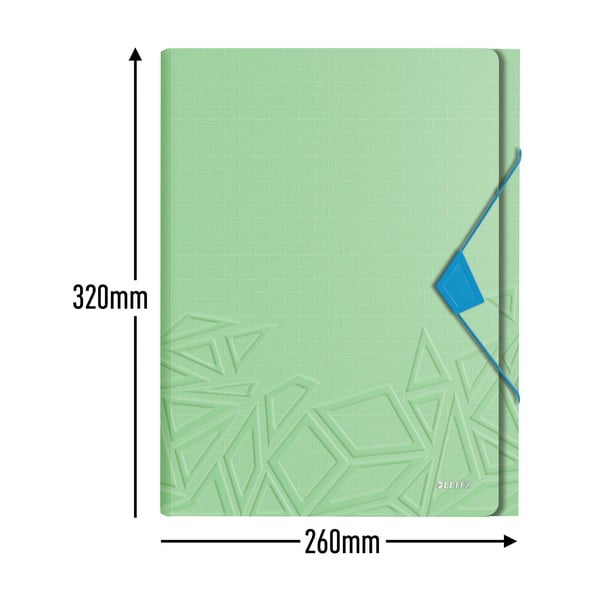 Zelená aktovka s priehradkami Leitz-image-3