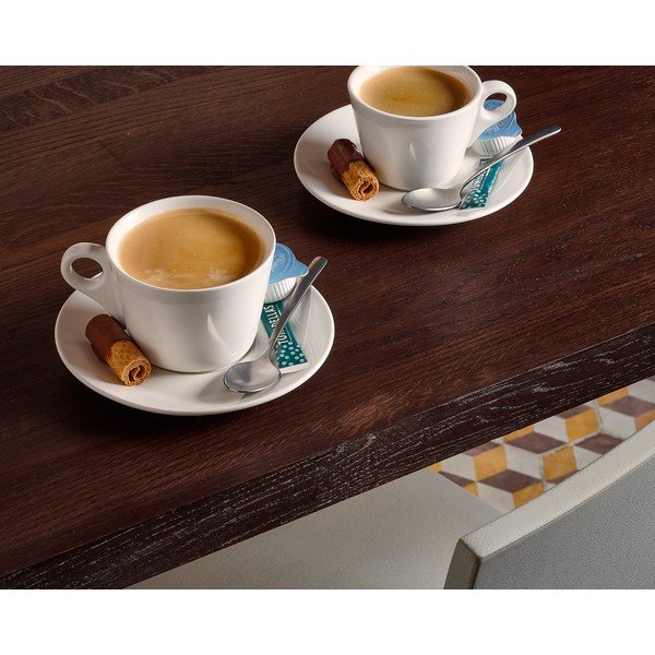 Biela porcelánová šálka na cappuccino 160 ml Barista – BonBistro-image-2