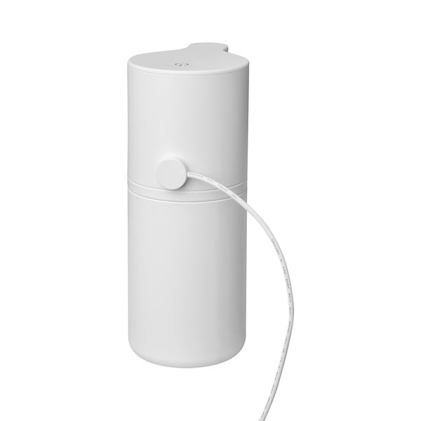 Biely automatický plastový dávkovač dezinfekcie 260 ml Fineo – Blomus-image-4