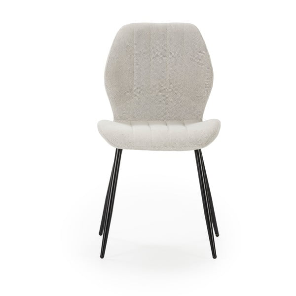 Krémové jedálenské stoličky v súprave 4 ks Milu – Marckeric-image-2