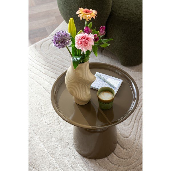 Kovový okrúhly odkladací stolík ø 44 cm Paris – Leitmotiv-image-1