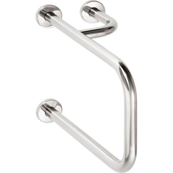 Nástenné madlo do kúpeľne z nehrdzavejúcej ocele 52 cm Handicap Right – Sapho