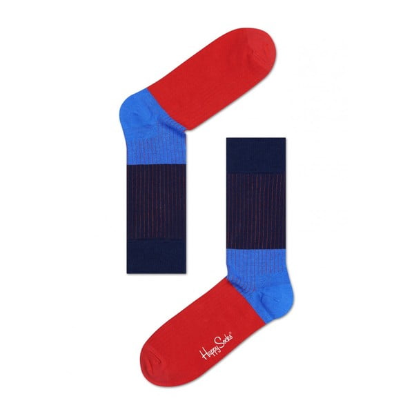 Ponožky Happy Socks Blue and Red, veľ. 36-40