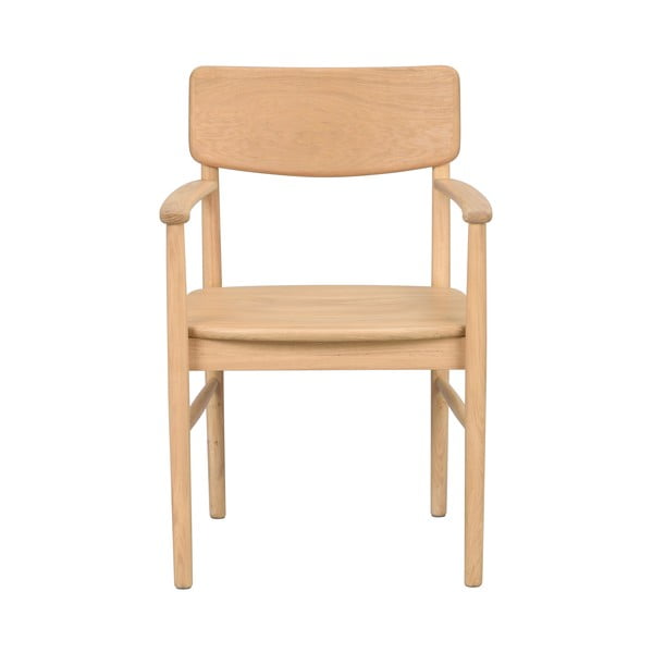 Jedálenská stolička z dubového dreva v prírodnej farbe Maidstone – Rowico-image-2