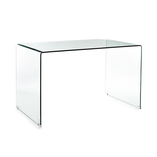 Sklenený pracovný stôl 70x126 cm Bend – Tomasucci-image-2