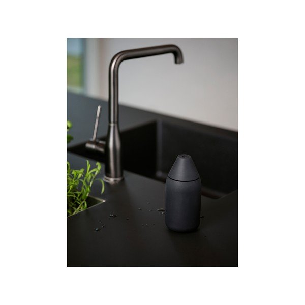 Čierny silikónový dávkovač mydla 300 ml Singles – Zone-image-1