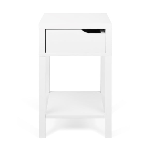 Nočný stolík Side Table White
