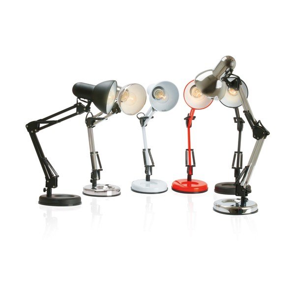 Čierna stolová lampa Leitmotiv Hobby, ø 12,5 cm-image-2