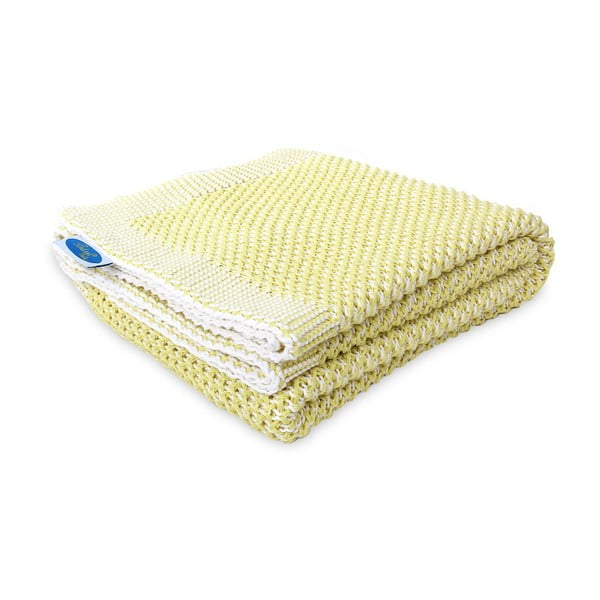 Detská deka Baby Blanket Yellow, 90 x 90 cm